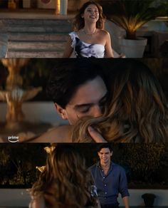 the twilight saga movie scene with two people kissing and one woman looking at her face