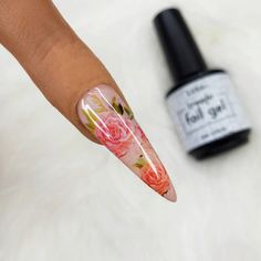 Need a little assistance in the nail art department? We got you! Our Transfer Foil Gel & Foil Box Sets will bring out the most detailed nail artist. No need for air drying! ﻿Paint. Cure. Transfer. It's simple! Cure. 30 to 60 seconds LED or 2 minutes UV. Note: Curing times may vary based on the wattage of your LED/UV lamp. 15mL / 0.5 fl oz Professional use only. Directions Use 1-2 layers of gel color of choice. Cure. Apply a thin even layer of the Transfer Foil Gel. Cure (LED 30 secs / UV 2 minut Nail Transfer Foil, Transfer Foil, Box Sets, Art Department, Foil Nails, Uv Lamp, 60 Seconds, Gel Color, Nail Artist