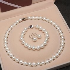 Akoya Pearl Necklace, Akoya Pearls, June Birth Stone, Deep Sea, Sea Shell, High Quality Jewelry, Cultured Pearls, Necklace Bracelet, How To Make Beads