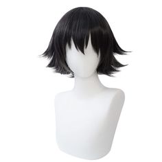 PRICES MAY VARY. ♥♥We have designed the wig according to anime for cosplay. Black wigs are made of top quality imported heat resistant synthetic fiber, very soft and comfortable when you wear it. ♥♥The color as picture shows. It may vary due to inherent manufacturing variation or your computer monitor color settings.But 95%~100% are similarity to cosplay costume and anime characters. ♥♥The pakage will including 1 Black Cosplay Wig + 1 Wig Cap ♥♥Any occasions can be make up to go to cosplay show, Gojo Wig Styling, Scaramouche Wig, Short Cosplay Wigs, Short Black Wigs, Cosplay Wigs Anime, Makima Cosplay Wig, Black Cosplay Wig, Cosplay Boy, Men's Wigs