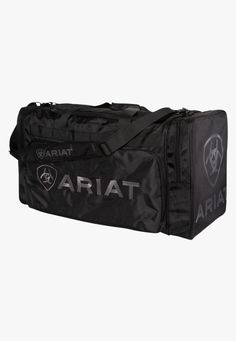 Ariat TRAVEL - Travel Bags Black Ariat Gear Bag Ariat Bag, Gear Bag, Pocket Top, Travel Bags, Duffle Bag, Heavy Duty, Shoulder Strap, Zipper, Handbags