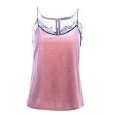 casual velvet strap camisole sexy button lace top backless chic sleeveless Clothing Outfits, Womens Cami, Lace Cami, Nude Pink, Tank Top Fashion, Women Fashion, Fashion Clothes Women