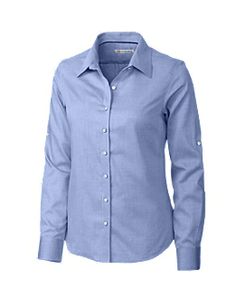 Ladies L/S Epic Easy Care Mini Herringbone Shirt Small-4XL: $44.25/each Herringbone Shirt, Lady L, Corporate Logo, Cotton Polo Shirt, Oxford Shirt, Blue Gender, Barnes And Noble, Striped Blouse