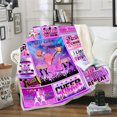 PRICES MAY VARY. Cheerleader Gifts Blanket: This cheerleader blanket is vividly designed, with clear colors, and has meaningful beautiful words. It's a perfect Cheerleading gift for Cheerleaders, Cheer Teams, Cheer Squad, Cheer Coaches. Make her feel happy and warm, accompany with her career, she is moved every time she sees It. Size & Material: This cheerleader blanket size is 60inch x 50inch, made of high-quality polyester material. The luxurious blanket that allows comfort and fluffy, and wil Cheer Room, Gifts For Cheerleaders, Warm Blankets Cozy, Cheerleader Gifts, Cheerleading Gifts, Cheer Coaches, Cheer Squad, Children's Day Gift, Cheer Gifts