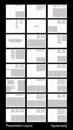 Grid Design Layout, Architecture Portfolio Layout, Presentation Slides Design, 포트폴리오 레이아웃, Presentation Design Layout, Editorial Design Layout, Portfolio Design Layout