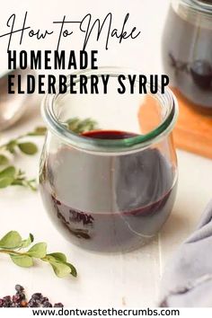 Discover how to prepare elderberry syrup using this straightforward method utilizing dried elderberries. By making multiple batches at home, you'll enjoy significant savings compared to purchasing a single bottle from the store. Elderberry syrup is renowned for its immune-boosting properties and effectiveness! Herbs Medicine, Cold Remedy, Elderberry Gummies, Home Remedy For Cough, Cold Sores Remedies