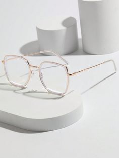 Fancy Glasses, Frame Eyeglasses, Women Eyeglasses, Geometric Frame, Clear Glasses, Fashion Eyeglasses