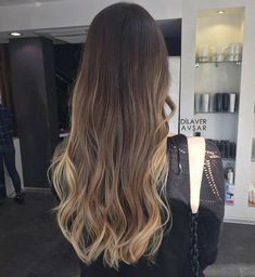 Beige Blond, Brown Ombre Hair, Long Wavy Hair, Hair Color Balayage