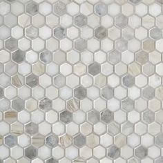 Coastal Ivory Blend 1 in. Multi Finish Marble Mosaic Shower Floor Tile, Honed Marble, Marble Tile, Tile Installation, Marble Mosaic, Marble Colors, Marble Stones, Shower Floor, Floor Tile