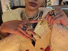 Chain Layering, Tooth Gem, Foto Ideas Instagram