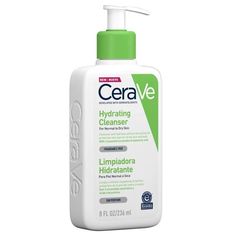 Cerave Hydrating Cleanser Normal To Dry Skin 236ml A cleanser can remove dirt, makeup and other debris, but a hydrating cleanser, like CeraVe Hydrating Facial Cleanser, can do all that without disrupting the skin’s natural protective barrier or stripping the skin of its natural moisture.  Feature: Fragrance Free Paraben Free Non – Comedogenic Gentle - Non Irritating Normal To Dry Skin Cleansing HOW TO USE: Wet Skin With Lukewarm Water. Massage Hydrating Cleanser Into Skin In A Gentle, Circular Motion. Rinse. Suitable For Use On The Face, Body, Even Hands. Cerave Hydrating Cleanser, Cerave Cleanser, Atopic Skin, Color Changing Lipstick, Dry Skin On Face, Hydrating Cleanser, Skin Mask, Moisturizing Body Lotion, Sodium Hyaluronate