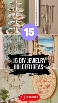 the top 15 diy jewelry holder ideas