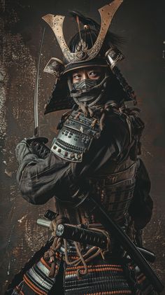 samurai armor, ancient Japanese warrior, traditional samurai helmet, feudal Japan military, samurai suit, historical reenactment, warrior costume, samurai yoroi Japanese Warrior Art, Samurai Suit, Garment Illustration, Demon Samurai, Sketching References, Real Samurai, Warrior Samurai, Samurai Concept