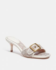 COACH® | Margot Sandal Relatable Illustrations, Shoe Wishlist, Stunning Shoes, Fancy Shoes, Hype Shoes, Shoe Inspo, Girly Shoes, Coach Outlet, Swag Shoes