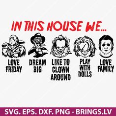 this house we live in svg dxf eps png example image 1