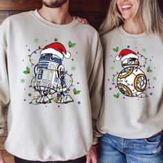 You're viewing Star Wars R2-d2 Bb-8 Christmas Shirt Disney Santa Xmas Tee.
Star Wars R2-d2 Bb-8 Christmas Shirt Disney Santa Xmas Tee Details
High-quality products with perfect design are available in a spectrum of colors and sizes, as well as many different types of shirts. Unique designs on men's t-shirts and women's t-shirts are funny, vintage, and retro. Perfect for travel, daily wear, parties, weekends, the beach, sports, or as unique gifts for family, friends, coworkers, or teams. The grap Star Wars Couples, Disney Family Shirts, Family Matching Shirts, Epcot Shirts, Custom Tank Tops, Couple Tees, Christmas Disney, Xmas Tees, Star Wars Disney