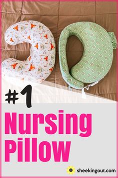 the number one nursing pillow next to it