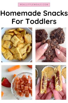 Every toddler parent needs quick snack recipes for their toddler! Here are several snack ideas! Each of these are designed to be more healthy and to be quick and simple. Try these super easy snacks for your toddler today!