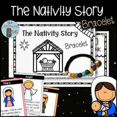 the nativity story bracelet with pictures and instructions