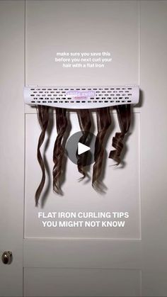 4.3M views · 377K reactions | flat iron curling tips you might not know… 

save this video before you next curl your hair with a flat iron and send on to a friend who needs to know! 

#hairtips #hairstyling #curling #flatironcurls #chloeswiftstylist | Chlöe Swift ~ Pro Hair Tips & Tutorials Haircut Tutorials, Gray Roots, Curl Your Hair, Hair 101, Grey Roots