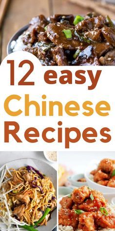 twelve easy chinese recipes to make at home