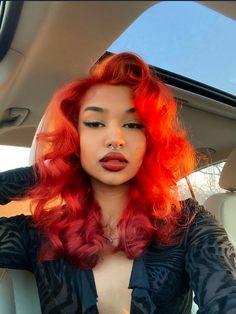 Dyed Hair Inspiration, Dyed Natural Hair, Baddie Hairstyles, Hair Inspo Color, Aesthetic Hair, Pretty Hairstyles, Hair Looks, Dyed Hair