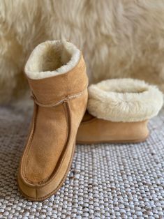 Women's White Fur Sheepskin Slippers Soft Sheepskin - Etsy