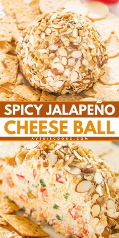 Looking for easy New Year appetizers? Here's a spicy cheese ball recipe! It's also a perfect addition to your game day menu. With great texture and big, bold flavor, this jalapeño and red pepper cheese ball is sure to be a hit! Save this Super Bowl party food idea! Pepper Cheese Ball, New Year Appetizers, Spicy Cheese Ball, Super Bowl Party Food, Cheese Ball Recipe, Bowl Party Food, Spicy Cheese, Super Bowl Party, Cheese Ball