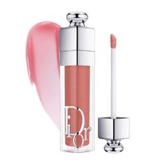 New In Box New Spring 2023 Release Dior Dior Addict Lip Maximizer Plumping Gloss 038 Rose Nude - A Sheer Nude Pink Size 0.2 Oz / 6 Ml The Iconic Dior Addict Lip Maximizer Plumping Lip Gloss Gets A Refresh With A New 90% Natural-Origin Formula, A Reimagined Case And Updated Shades. Composed Of 90% Natural-Origin Ingredients And Infused With Cherry Oil And Hyaluronic Acid, This Dior Plumping Lip Gloss Smooths And Makes Lips Look Bigger, Leaving Them Hydrated For Up To 24h. Now Available In A New R Lips Look Bigger, Lip Maximizer, Dior Addict Lip Maximizer, Dior Lipgloss, Dior Lip, Dior Addict Lip, Dior Makeup, Plumping Lip Gloss, Dior Addict