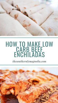 how to make low carb beef enchiladas