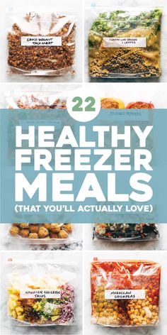 healthy freezer meals that you'll actually love