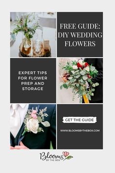 the ultimate guide to wedding flowers for flower prep and storage