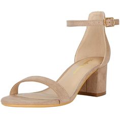 Women's Strappy Chunky Block Low Heeled Sandals 2 Inches Open Toe Ankle Strap High Heel Dress Sandals Daily Work Party Shoes Ankle Strap Chunky Heels, Nude Strappy Heels, High Heel Dress, Perfect Heels, Low Heel Pumps, Chunky Heel Pumps, Ankle Strap High Heels, Nude Shoes, Low Heel Sandals