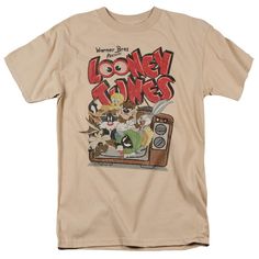 a t - shirt with an image of cartoon characters on it