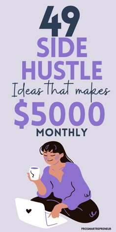 side hustle ideas Selling Crafts, Manage Money, Night Jobs, Side Hustle Ideas, Money Advice, Online Side Hustle, Money Making Hacks, Social Media Jobs