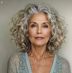 Styling Wavy Hair Naturally, Modern Long Hairstyles, Natural Curly Hair Cuts, Timeless Looks, Haircuts For Women Over 50, Beautiful Gray Hair, Gorgeous Hairstyles, Curly Hair Photos