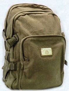 Premium Quality Army Green Canvas BACKPACK 18 x 12 Muli-purpose school travel hiking Work, Women bags Functional Rectangular Backpack For Hiking, Rectangular Casual Backpack For Hiking, Casual Rectangular Backpack For Adventure, Casual Rectangular Travel Backpack, Durable Hiking Backpack, Rectangular Backpack With Pockets For Hiking, Casual Outdoor Backpack With Adjustable Strap, Casual Adventure Backpack, Casual Outdoor Standard Backpack