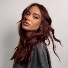 Chocolate Brown Hair With Auburn Lowlights, Color Ideas For Bob Hairstyles, Different Colored Hair Ideas, Dark Copper Hair Brunettes, Brunette New Hair Ideas, Brown Lights On Dark Hair, August Hair Color Ideas 2024, Toning Dark Brown Hair, Chestnut Copper Brown Hair