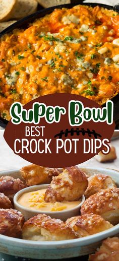 the best crock pot dips for super bowl week