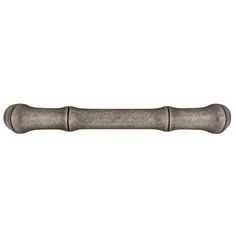 an old metal handle on a white background