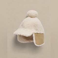 New In A Box, Size 6-12 Months Sheepskin Hat, Hat For Baby, Baby Color, Trapper Hat, Trapper Hats, Baby Colors, Kids Hats, Baby Hats, In A Box