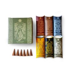 All Natural Incense Cones - Mix long burner incense cones | Jembrana Incense Modern Door Hardware, Office Yoga, Incense Burner Holder, Backflow Incense, Classical Elements, Unique Fragrance, Incense Holders, Incense Cones, Copper Material