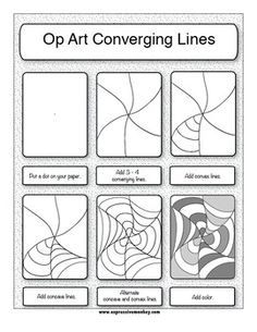 an image of art converging lines worksheet