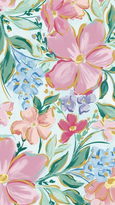 Free Phone Backgrounds – Simplified® by Emily Ley Wallpaper Bunga Iphone, Hello Wallpaper, Wallpaper Estetika, Floral Wallpaper Iphone, Wallpaper Flower, Wallpaper Ipad, Spring Wallpaper, Iphone Wallpaper Photos, Phone Wallpaper Patterns