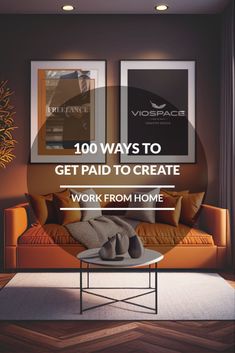 Freelance Jobs - 100 Ways to Get Paid to Create by Viospace Creative Design. Freelance Jobs, Traditional Office, Freelance Work, Office Environment, Be Your Own Boss, Graphic Design Services, Break Free, Social Media Graphics, Logo Designs