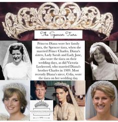 the princess's tiara is shown in this advertisement