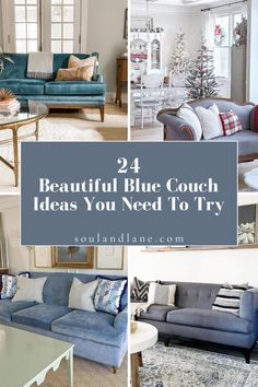 Make a statement in your living room with a bold blue couch that stands out as a vibrant centerpiece. Whether you're drawn to the calmness of pastel blues or the richness of indigo, incorporating a blue couch into your living area can transform it into a dynamic and stylish space. Learn how to leverage the versatility of a blue couch to reflect your personal style, creating a living room that's not only comfortable but also a reflection of your creative vision.