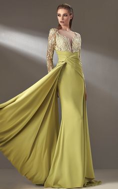 MNM Couture K3893 Pistachio Applique Jumpsuit, Formal Wedding Guests, Mnm Couture, Gaun Fashion, Sheath Gown, Unique Prom Dresses, فستان سهرة, Tulle Prom Dress, Dress Purchase