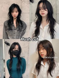 How To Style A Hush Cut, Cute Haircut For Wavy Hair, Hush Cut No Bangs, Hush Cut Front View, Hush Cut With Wispy Bangs, Hershey Cut Hairstyle, Medium Hush Cut, Hush Cut Hair Long, Hush Cut Hair Medium