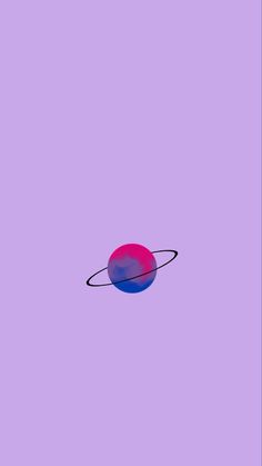 an image of a purple background with a blue and pink object in the foreground